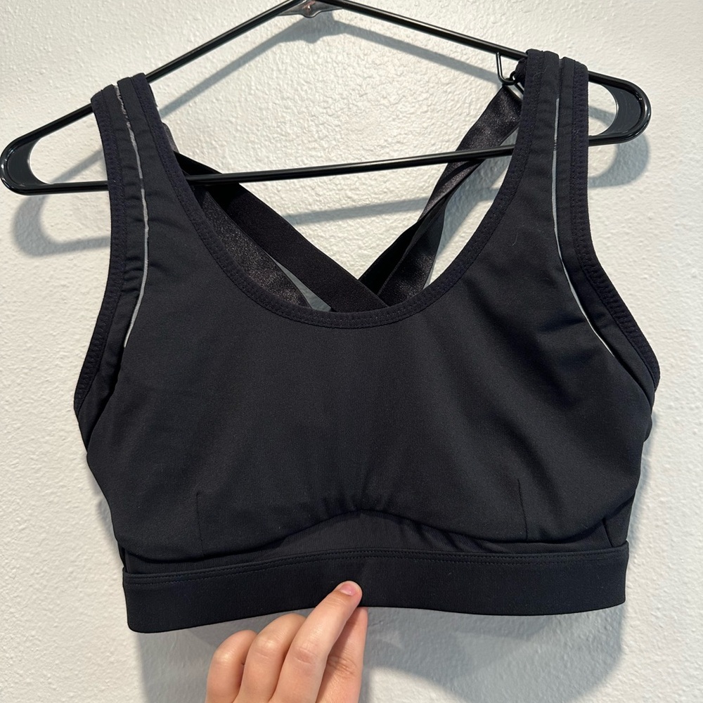 Fabletics Black Sports Bra